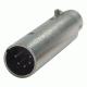 Adapter XLR 5 p dugó 3 p alj DMX