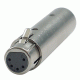 Adapter XLR 3 p dugó 5 p alj DMX