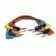 DAP Audio 6,3 jack-jack kábel 90 fok 0,3 m 6 db mono