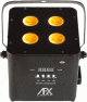 AFX LED PAR Projector 4 x 10W RGBWA-UV Accu BT Black